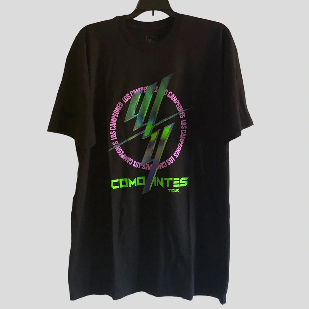 Wisin & Y Yandel Concert Tour Tee Short Sleeve Reggaeton T-Shirt Size XL NEW - Picture 4 of 6